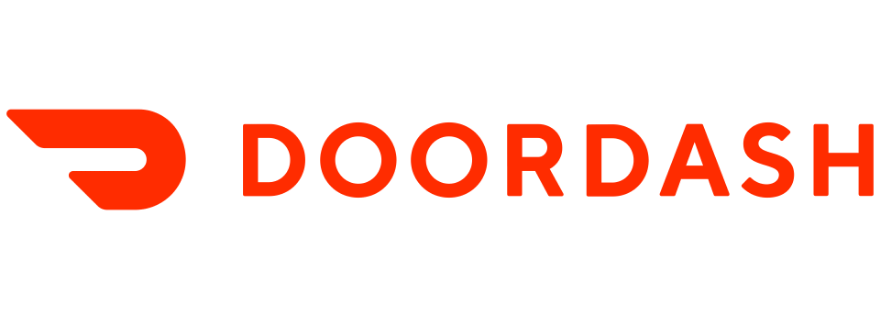 DoorDash logo.