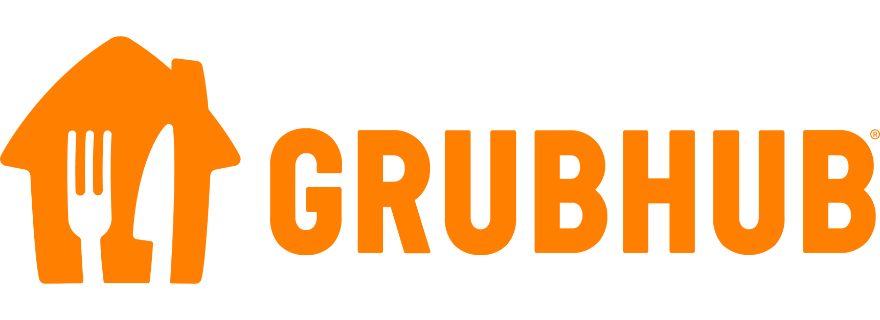GrubHub logo.