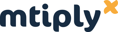 Mtiply full dark logo.
